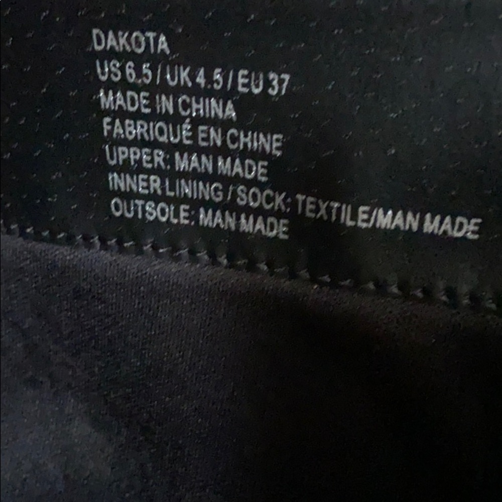 “Just Fab” Knee High Black Faux Leather Boots